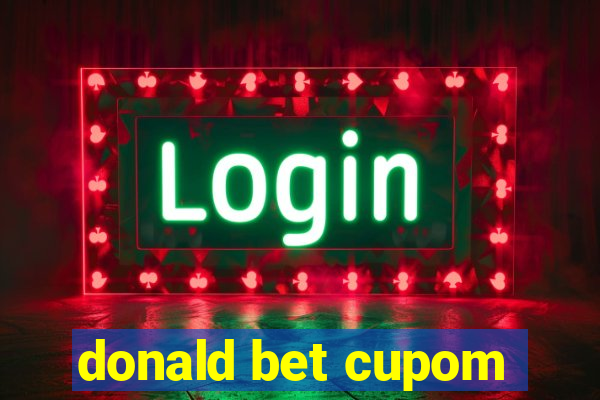 donald bet cupom